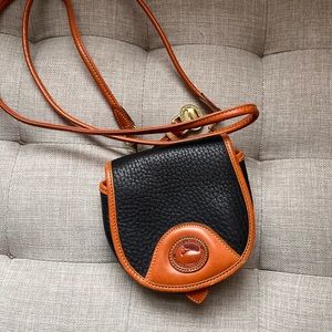 Dooney & Burke Vintage Leather Belt/Crossbody Bag